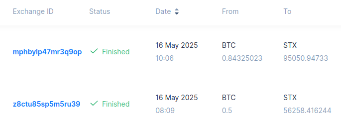 Simpleswap cycle 109