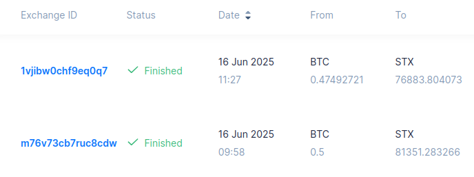 Simpleswap cycle 111